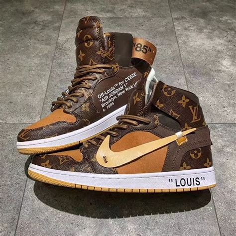 louis vuitton air jordan 1 コピー